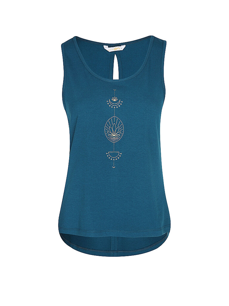 SPIRIT OF OM Damen Yogatank Vahita petrol | S